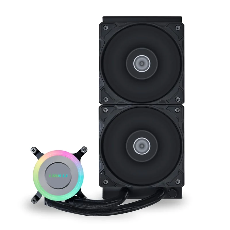 Lian Li Galahad II Lite 240mm Performance Closed Loop AIO CPU Cooler (Black) (GA2L24PB)