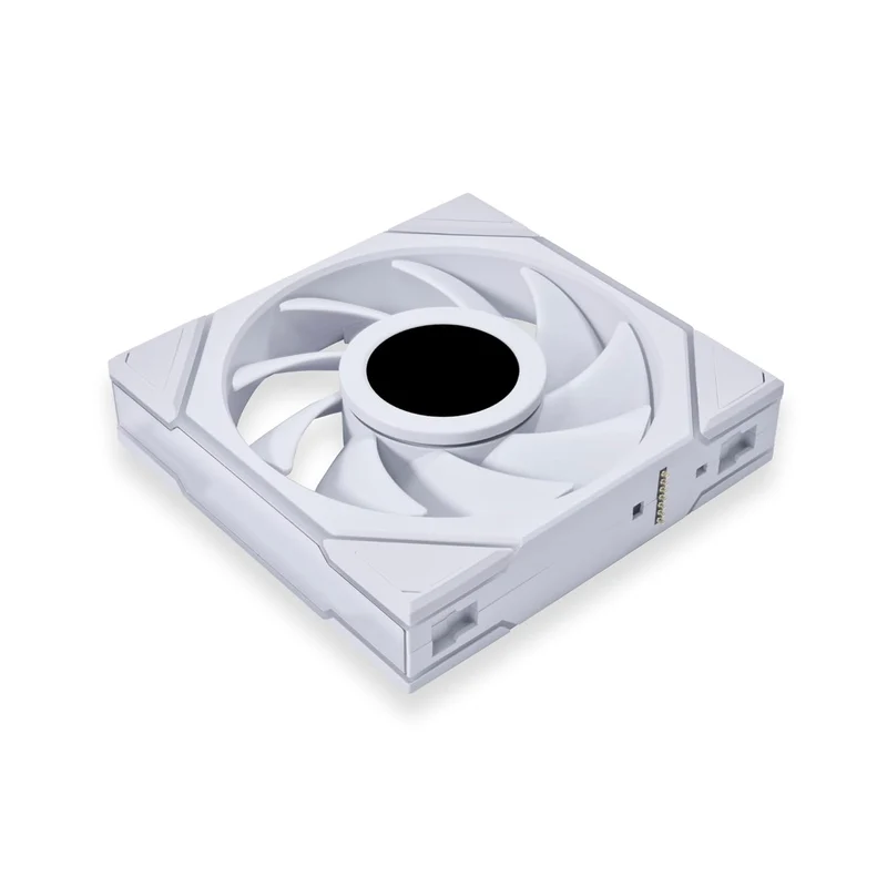 Lian Li Uni Fan TL Wireless LCD 120mm Reverse Blade Revolutionary ARGB Triple Fan (Black, White)