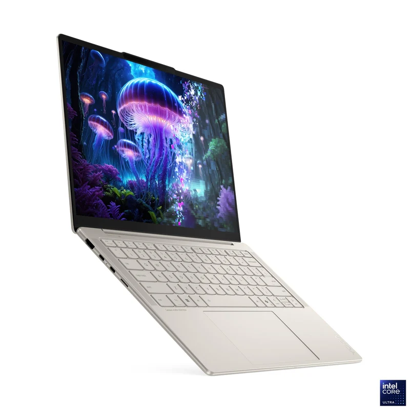 Lenovo Yoga Slim 7 14ILL10 83JX006MPH Laptop (Seashell) | 14" WUXGA (1920x1200) OLED | Core Ultra 7 258V | 32GB RAM | 1TB SSD | Intel Arc Graphics 140V | Windows 11 Home | MS Office Home 2024 + MS 365 Basic + Yoga Sleeve