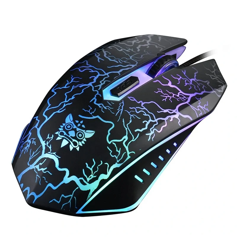 Onikuma CW920 Wired RGB Professional Gaming Mouse (Black)