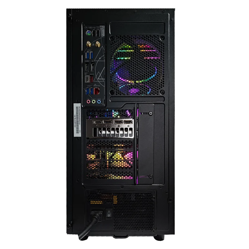 Optima H5 Flow Black Desktop Gaming PC | Intel i7 14700K | 32GB RAM | 1TB SSD | RTX 5070 OC | Windows 11 Pro