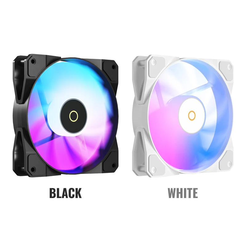 Ocypus Beta F12 ARGB Cooling Fan (Black, White)