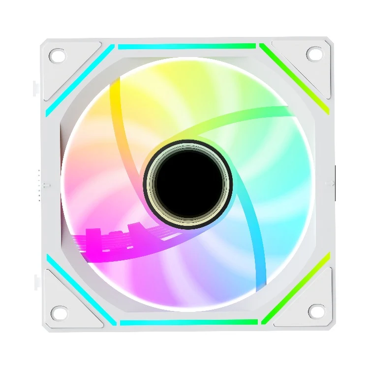 Ocypus Gamma F12 Uni ARGB Reverse Blade 3-in-1 Cooling Fan (Black, White)