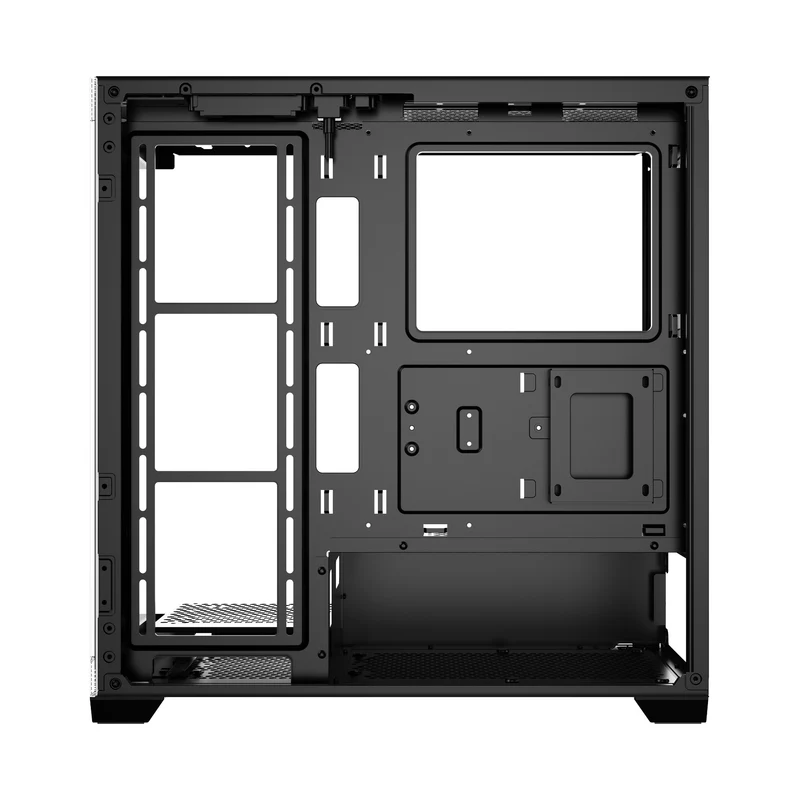 Ocypus Gamma C72 Mid Tower ATX PC Case (Black, White)
