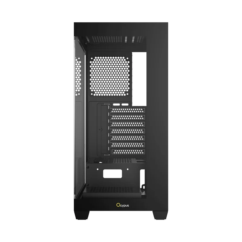 Ocypus Gamma C72 Mid Tower ATX PC Case (Black, White)