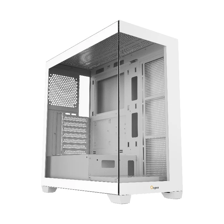 Ocypus Gamma C72 Mid Tower ATX PC Case (Black, White)