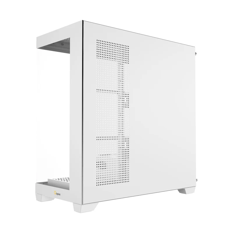 Ocypus Gamma C72 Mid Tower ATX PC Case (Black, White)