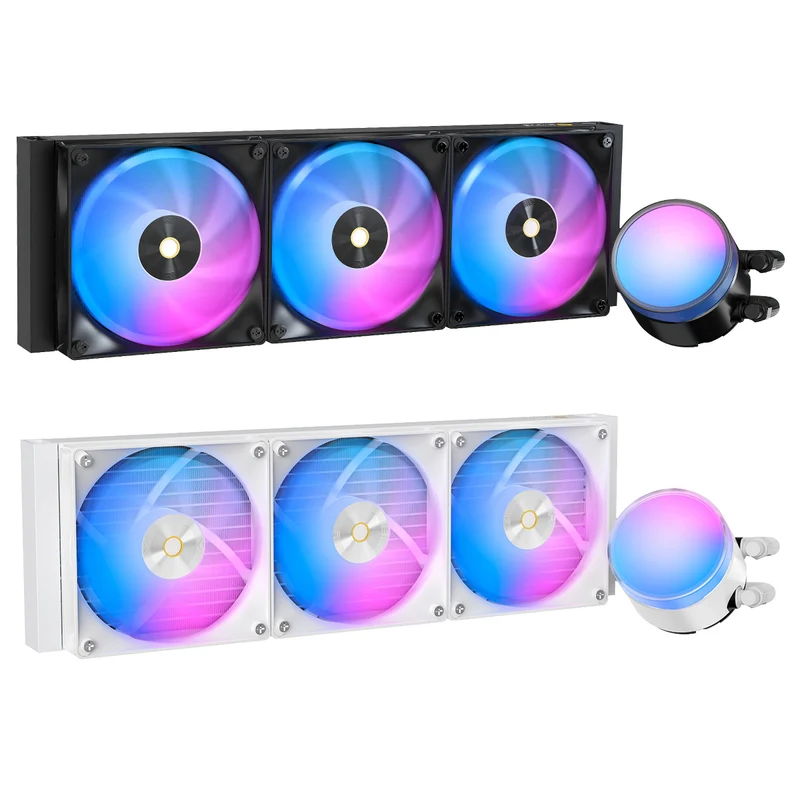 Ocypus Delta L36 ARGB V2 CPU Liquid Cooler (Black, White)