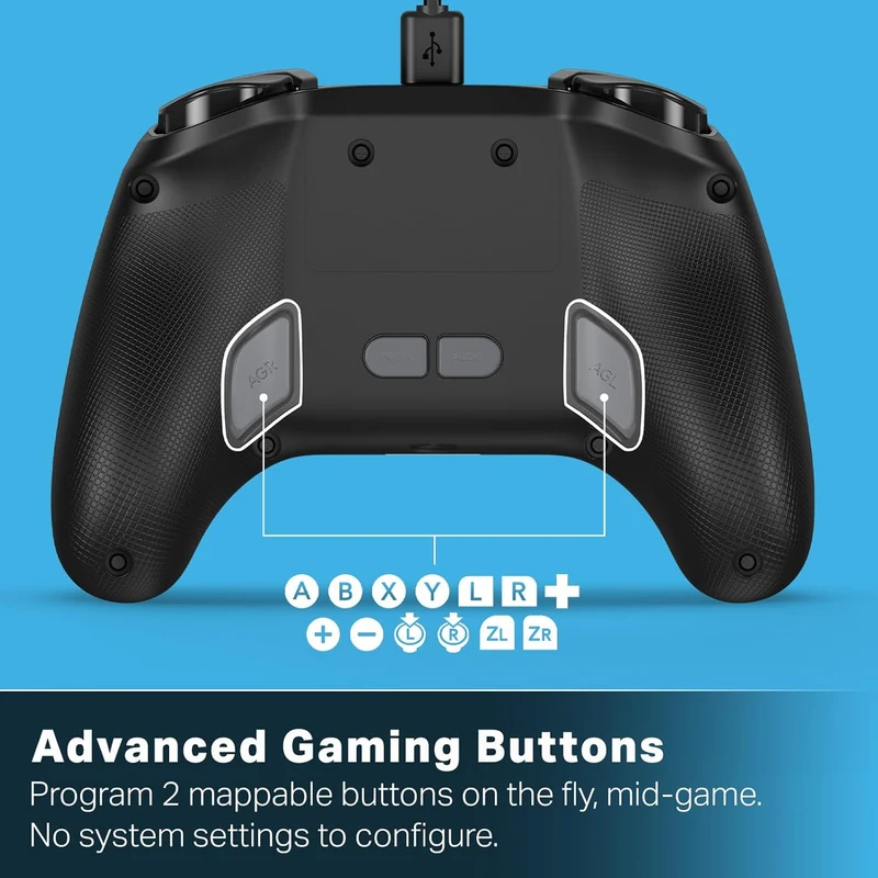 PowerA Advantage Wired Controller for Nintendo Switch 2 (Mario Time) (NSGP0527-01)