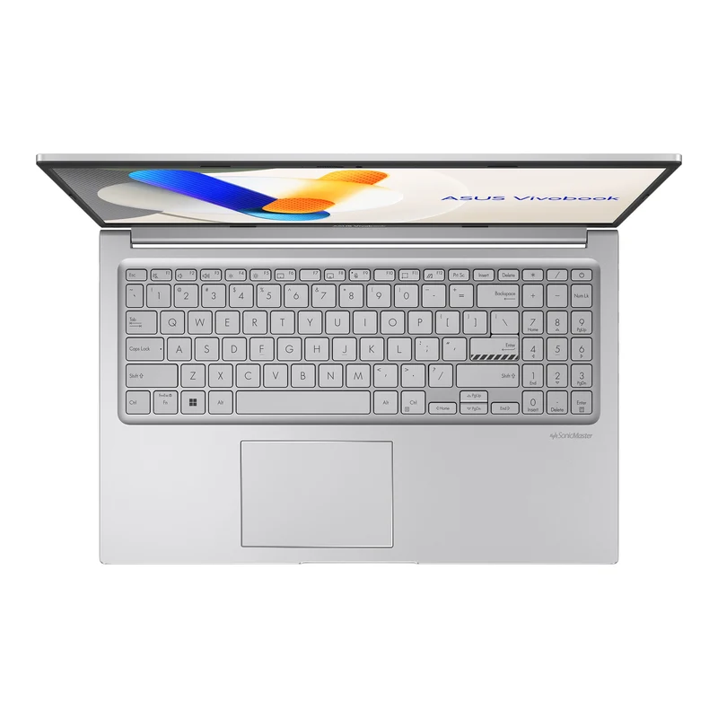 Asus Vivobook X1504VA-BQ3583WSM Laptop (Cool Silver) | 15.6" FHD (1920x1080) | Core 5-120U | 16GB RAM | 512GB SSD | Intel UHD Graphics | Win11 Home | MS Office Home 2021+MS 365 Basic+Asus AP4600 Backpack