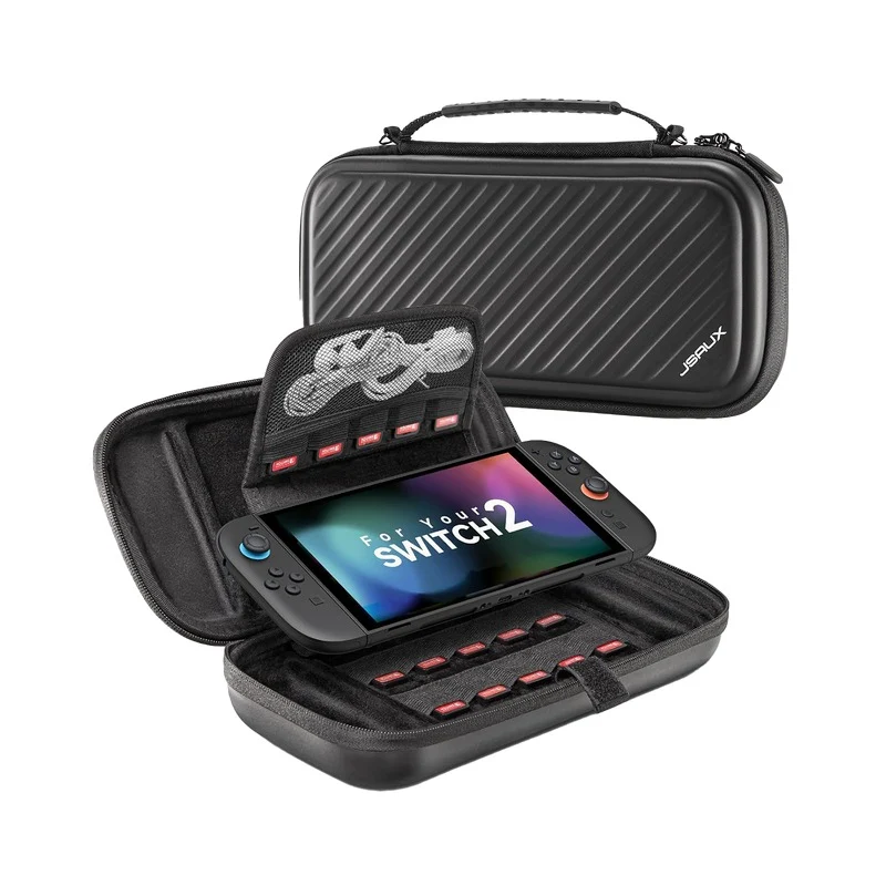 JSAUX Portable Carrying Case for Nintendo Switch 2 (Black) (BG0117)