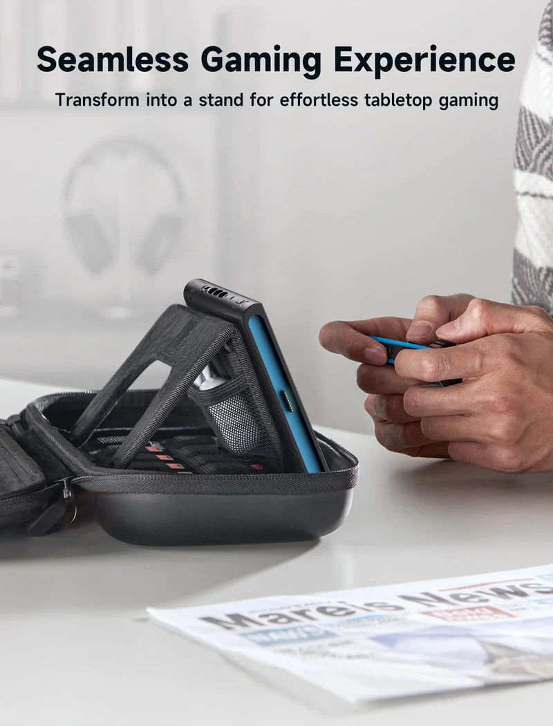 JSAUX Portable Carrying Case for Nintendo Switch 2 (Black) (BG0117)