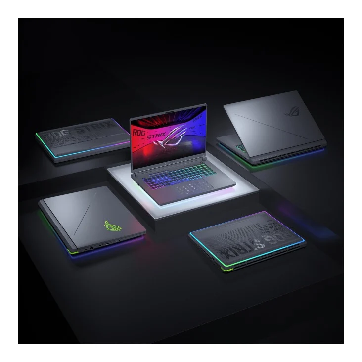 Asus ROG Strix G16 G615JHR-S5050WSM Gaming Laptop | 16" 2.5K (2560x1600) 240Hz IPS | Core i7-14650HX | 16GB RAM | 1TB SSD | RTX 5050 | Windows 11 Home | MS Office 2024 + MS 365 Basic + ROG Backpack