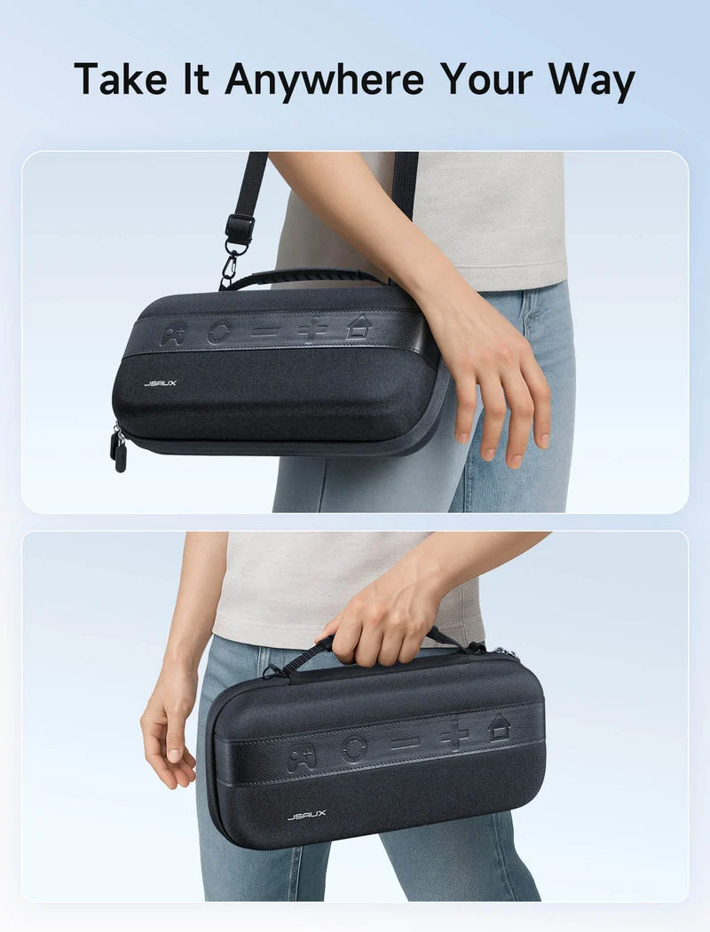 JSAUX Mega Carry Travel Case for Nintendo Switch 2 (Black) (BG0122)