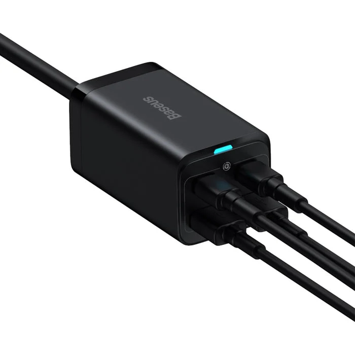Baseus GaN3 Pro Desktop Fast Charger 2U+2C 100W (Black) (CCGP000101)