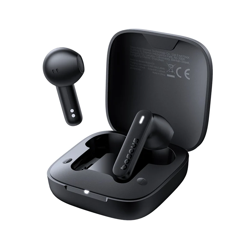 Baseus Bowie E16 True Wireless Earphone (Cluster Black, Stellar White)