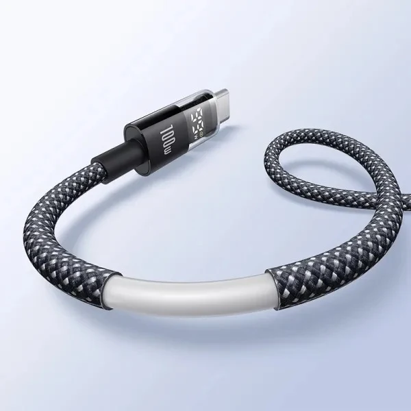 Baseus Display II Fast Charging Data Cable USB-C to USB-C 100W 2M (Cosmic Black) (P10382702121-01)
