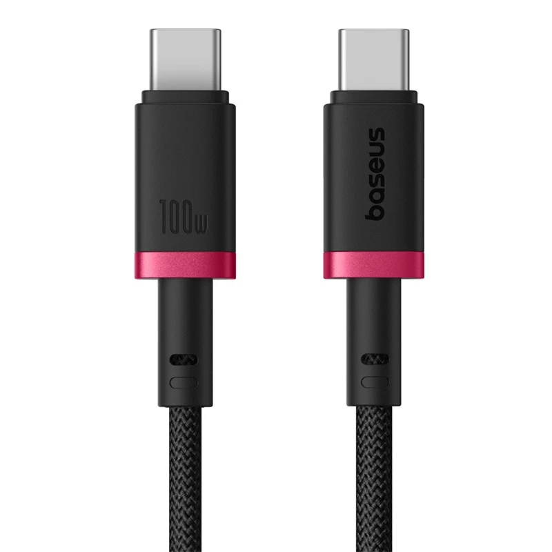 Baseus Dura Series Fast Charging Cable USB-C to USB-C 100W 1M (Red/Black) (P10377803U01-01)