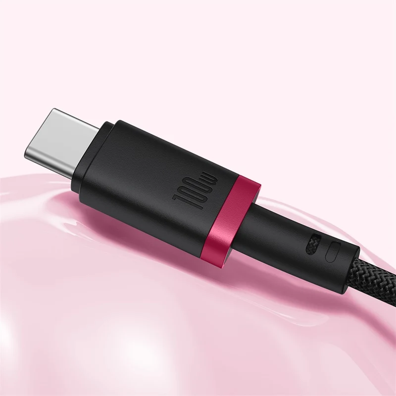 Baseus Dura Series Fast Charging Cable USB-C to USB-C 100W 1M (Red/Black) (P10377803U01-01)