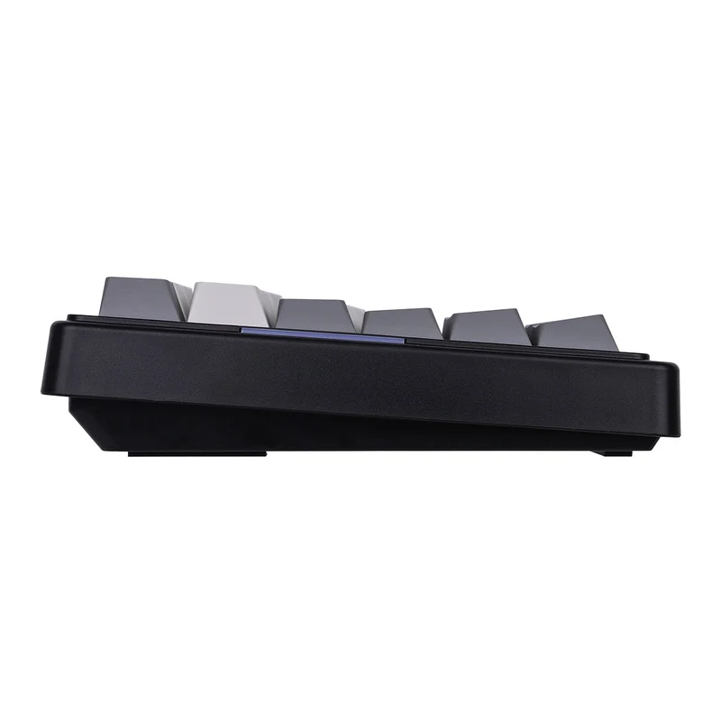 Ajazz AKS075 RGB Tri-Mode 75% Keys Hotswappable Mechanical Keyboard with Screen (Black/Gray/Yellow) (Gift Switch)