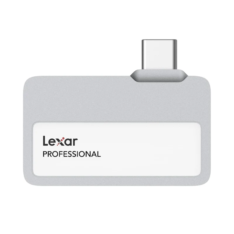 Lexar SL400 Professional Go USB 3.2 Gen 2 1050MB/s Read Type-C Portable SSD (Silver) (1TB, 2TB)