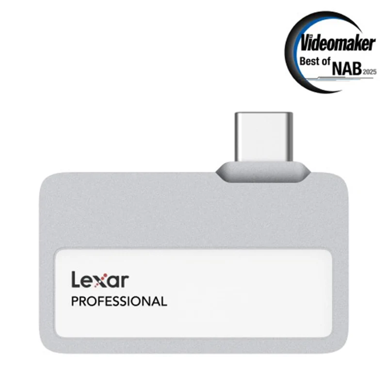 Lexar SL400 Professional Go USB 3.2 Gen 2 1050MB/s Read Type-C Portable SSD (Silver) (1TB, 2TB)