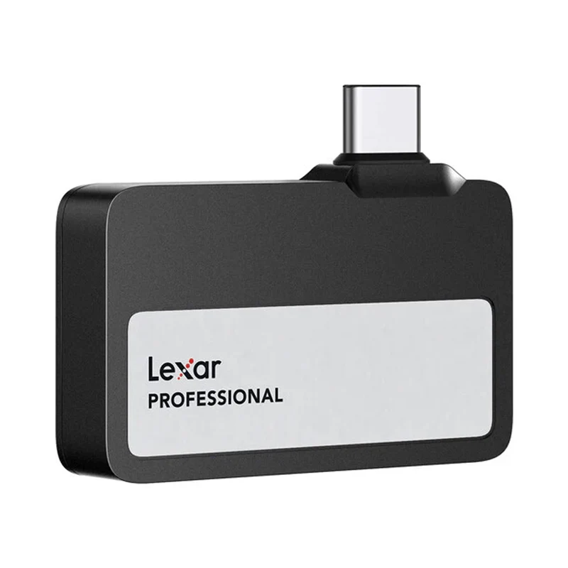 Lexar SL400 Professional Go USB 3.2 Gen 2 1050MB/s Read Type-C Portable SSD (Black) (1TB, 2TB)