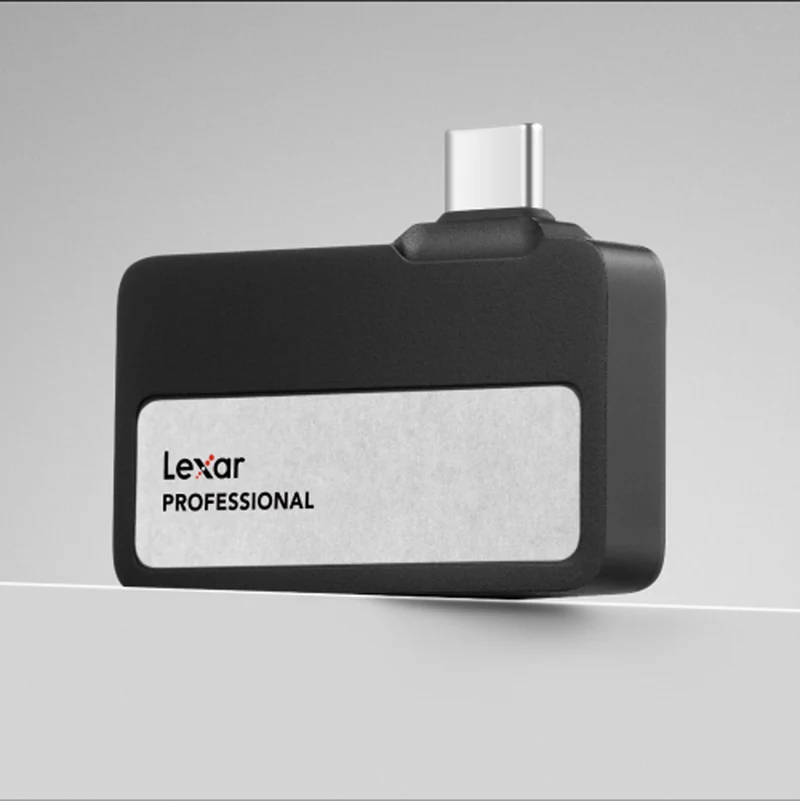 Lexar SL400 Professional Go USB 3.2 Gen 2 1050MB/s Read Type-C Portable SSD (Black) (1TB, 2TB)