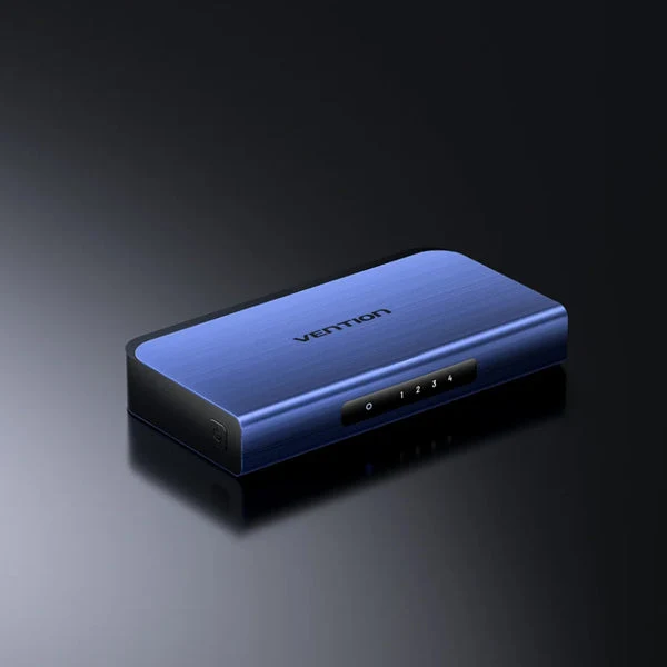 Vention 1-in-4 Out HDMI Female/DC 3.5mm Splitter (AKFL0)