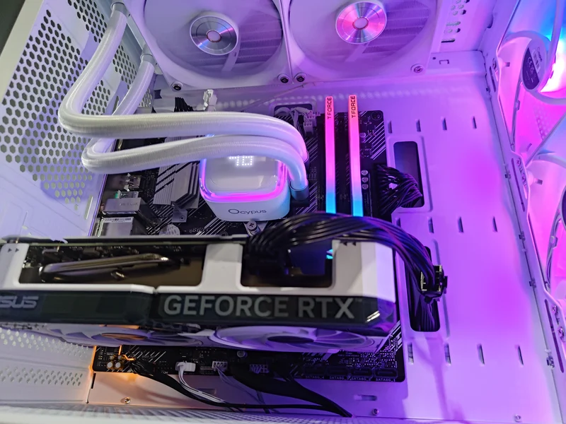 Sigma Gamma C50 White Desktop Gaming PC | AMD Ryzen 5 5600GT | 32GB RAM | 1TB SSD | RTX 4060 Ti | Windows 11 Pro