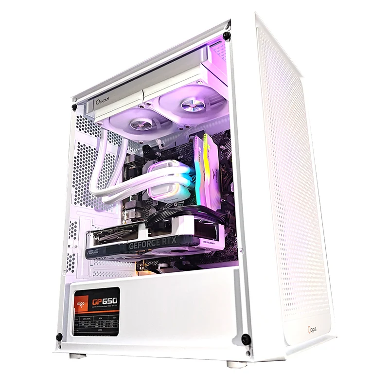 Sigma Gamma C50 White Desktop Gaming PC | AMD Ryzen 5 5600GT | 32GB RAM | 1TB SSD | RTX 4060 Ti | Windows 11 Pro