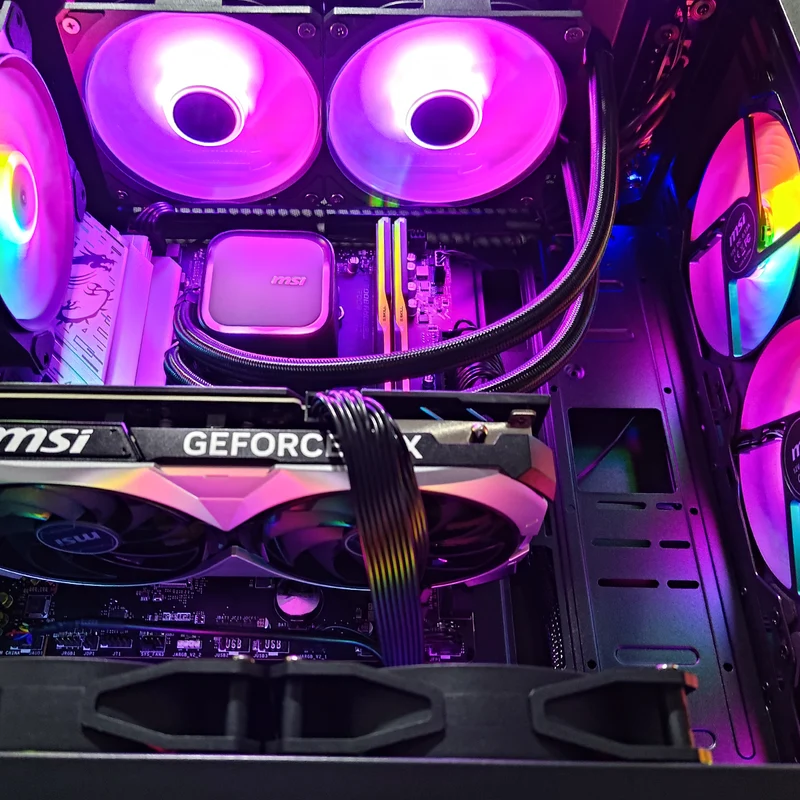 Aurora Forge 120A Black Desktop Gaming PC | AMD Ryzen 5 7500F | 32GB RAM | 1TB SSD | RTX 4070 OC | Windows 11 Pro