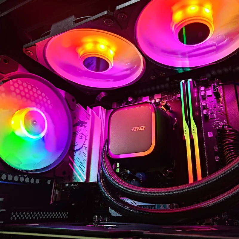 Aurora Forge 120A Black Desktop Gaming PC | AMD Ryzen 5 7500F | 32GB RAM | 1TB SSD | RTX 4070 OC | Windows 11 Pro