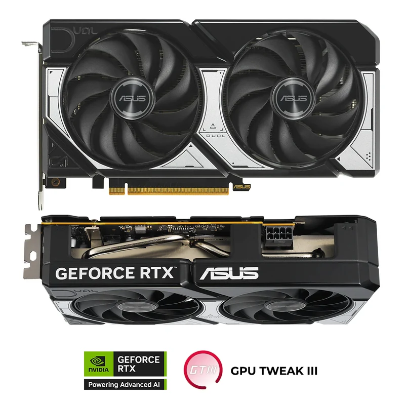 Asus Dual GeForce RTX 5060 8GB GDDR7 OC Edition Graphics Card
