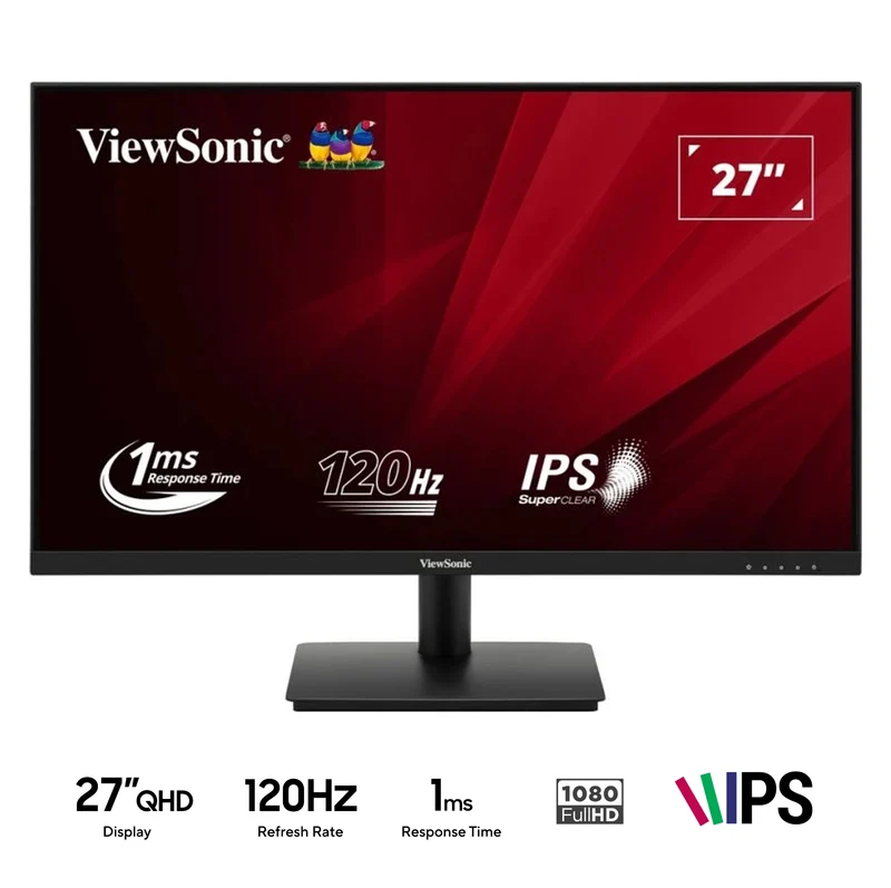 ViewSonic VA270A-H 27" FHD (1920x1080) 120Hz IPS Monitor with 1ms MPRT Response Time