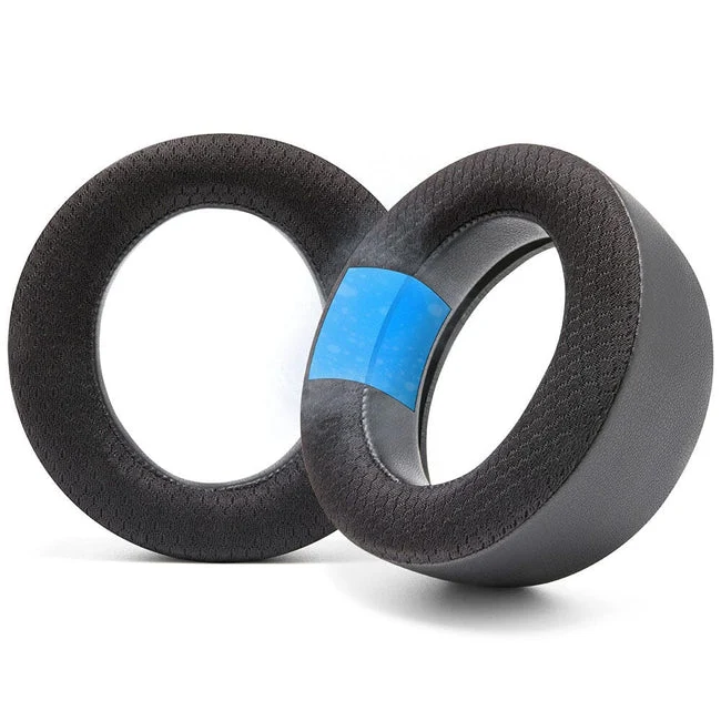 Wicked Cushions WC FreeZe Pulse Elite - Cooling Gel Earpads For PlayStation Pulse Elite Headset (Black, White, 90s Black, Cyan Prism, Geo Grey) (Pulse-Elite-FR-B, Pulse-Elite-FR-W, Pulse-Elite-FR-90B, (Pulse-Elite-FR-CP, Pulse-Elite-FR-GG)