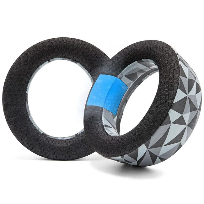 Wicked Cushions WC FreeZe Pulse Elite - Cooling Gel Earpads For PlayStation Pulse Elite Headset (Black, White, 90s Black, Cyan Prism, Geo Grey) (Pulse-Elite-FR-B, Pulse-Elite-FR-W, Pulse-Elite-FR-90B, (Pulse-Elite-FR-CP, Pulse-Elite-FR-GG)