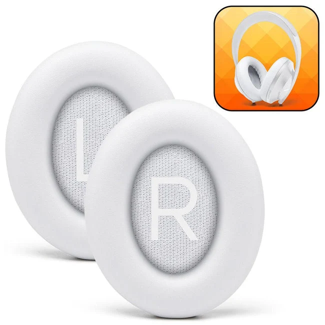 Wicked Cushions Bose NC 700 Replacement Ear Pads (Black, White, Silver, Black Camo, Geo Grey, 90s White, 90s Black, Snow Camo) (AT-NQV8-3AQB, CB-ME3S-08KU, 4G-V4VN-Z07A, GR-4PIU-HJO4, N7-KRI5-74F6, Bose700-90W, Bose700-90B, BOSE700-SC)