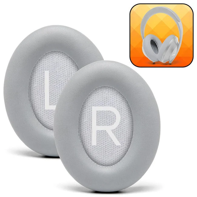 Wicked Cushions Bose NC 700 Replacement Ear Pads (Black, White, Silver, Black Camo, Geo Grey, 90s White, 90s Black, Snow Camo) (AT-NQV8-3AQB, CB-ME3S-08KU, 4G-V4VN-Z07A, GR-4PIU-HJO4, N7-KRI5-74F6, Bose700-90W, Bose700-90B, BOSE700-SC)