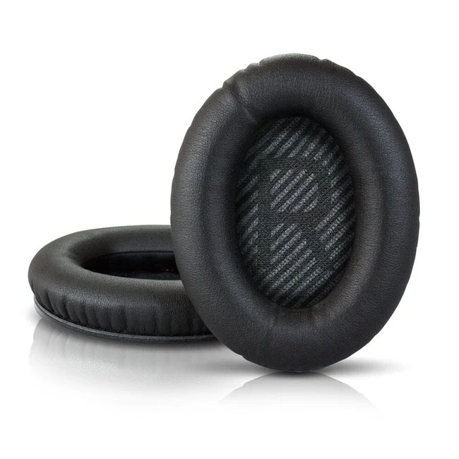 Wicked Cushions Bose QC 35 Replacement Ear Pads (Black, Midnight Blue, Silver, Geo Grey, Snow Camo, Black Camo, 90s White, 90s Black) (DW-EUAI-QYAW, ZI-3M67-96O0, 4B-NWTC-V89C, TI-AZM0-J0JH, OC-90BK-QG4D, Z7-YSOW-KHPB, BoseQC35-90W, BoseQC35-90B)