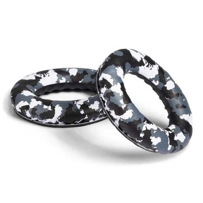 Wicked Cushions Bose QC 35 Replacement Ear Pads (Black, Midnight Blue, Silver, Geo Grey, Snow Camo, Black Camo, 90s White, 90s Black) (DW-EUAI-QYAW, ZI-3M67-96O0, 4B-NWTC-V89C, TI-AZM0-J0JH, OC-90BK-QG4D, Z7-YSOW-KHPB, BoseQC35-90W, BoseQC35-90B)
