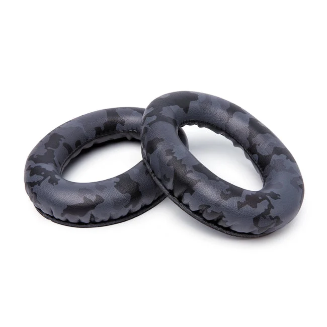 Wicked Cushions Bose QC 35 Replacement Ear Pads (Black, Midnight Blue, Silver, Geo Grey, Snow Camo, Black Camo, 90s White, 90s Black) (DW-EUAI-QYAW, ZI-3M67-96O0, 4B-NWTC-V89C, TI-AZM0-J0JH, OC-90BK-QG4D, Z7-YSOW-KHPB, BoseQC35-90W, BoseQC35-90B)
