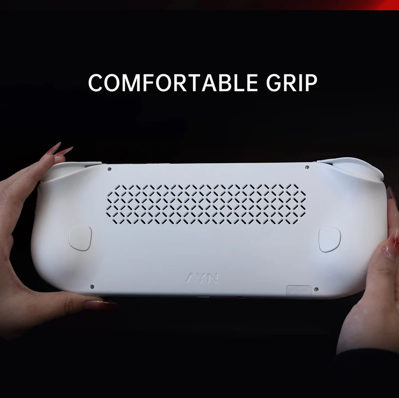 AYN Odin 2 Portal Pro Snapdragon 8gen2 Processor 7" 1080P 120Hz OLED 3D Curved Touch Screen 12GB RAM + 512GB SSD Android 13 Handheld Gaming Console (White)