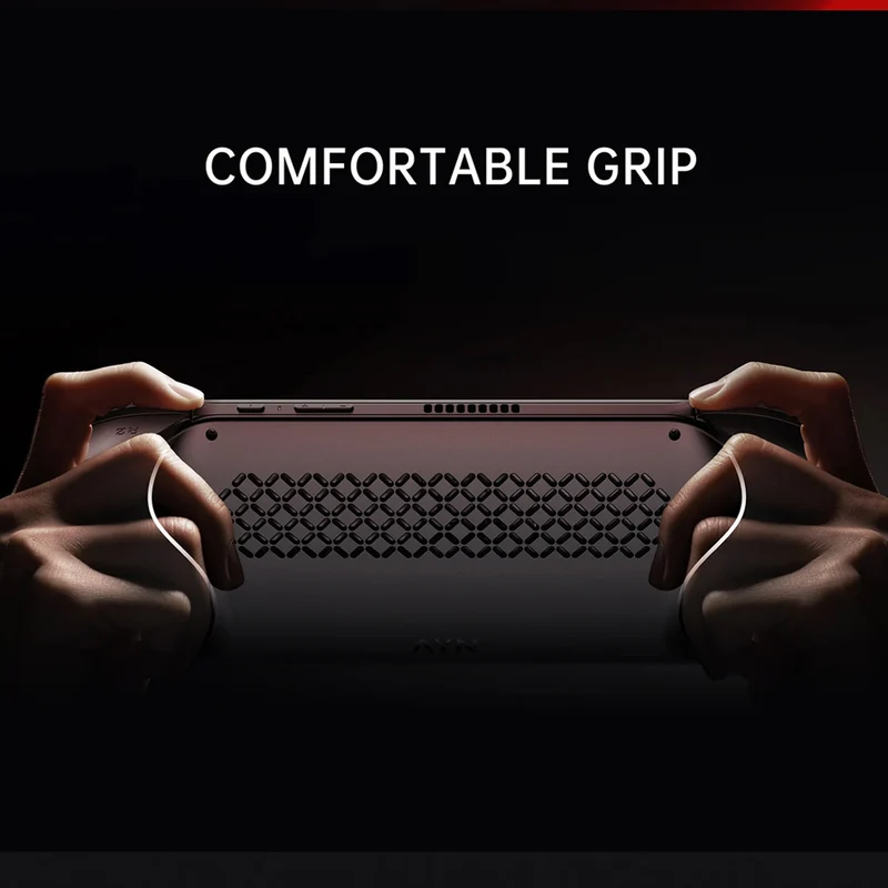 AYN Odin 2 Portal Base Snapdragon 8gen2 Processor 7" 1080P 120Hz OLED 3D Curved Touch Screen 8GB RAM + 128GB SSD Android 13 Handheld Gaming Console (Black)