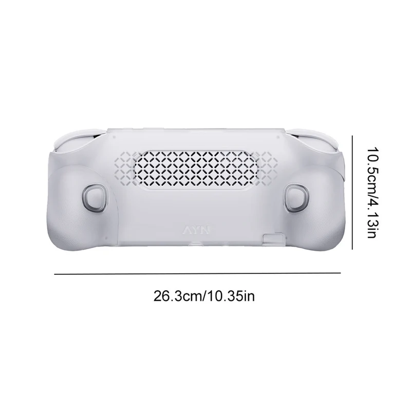 AYN Odin 2 Portal TPU Grip (Black, White) + AYN Odin 2 Pouch