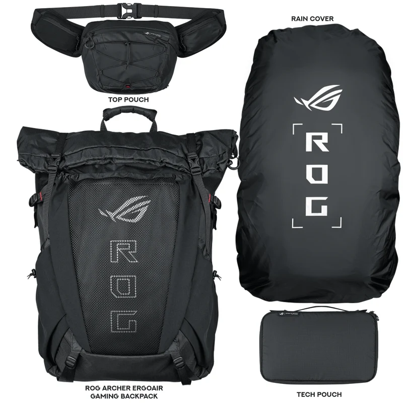 Asus ROG Archer ErgoAir Gaming Backpack (BP3800)