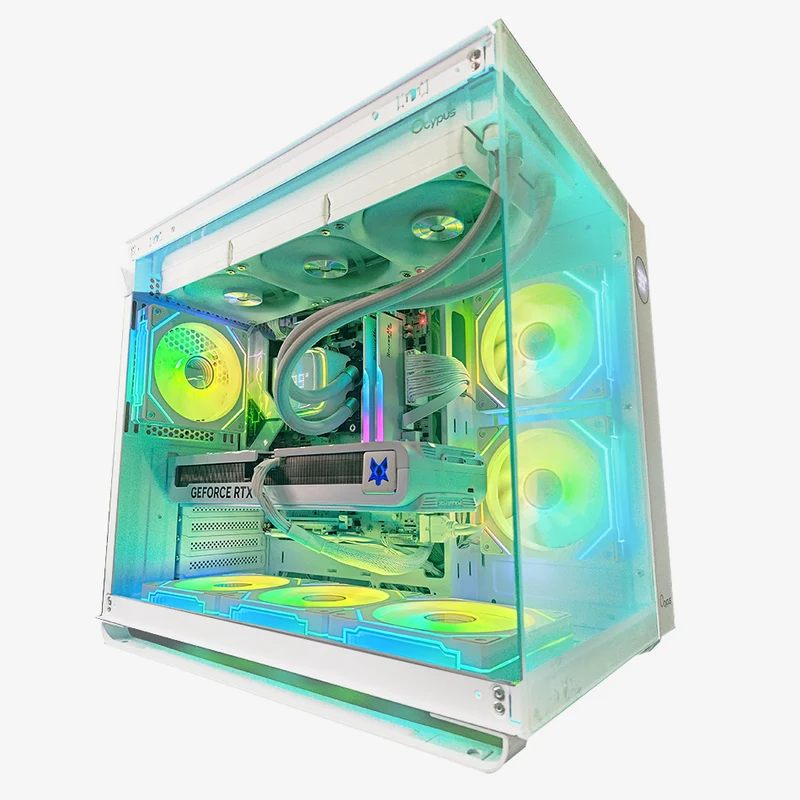 Sophos Iota C70 White Desktop Gaming PC | AMD Ryzen 7 7700X | 32GB RAM | 1TB SSD | with WiFi + Bluetooth | GeForce RTX 5070 OC | Windows 11 Pro