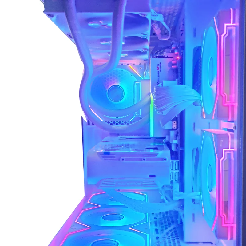 Sophos Iota C70 White Desktop Gaming PC | AMD Ryzen 7 7700X | 32GB RAM | 1TB SSD | with WiFi + Bluetooth | GeForce RTX 5070 OC | Windows 11 Pro