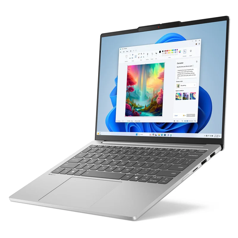 Lenovo IdeaPad Slim 5 13ARP10 83J20033PH Laptop (Cloud Grey) | 13.3" WUXGA (1920x1200) IPS | Ryzen 7 7735HS | 16GB RAM | 1TB SSD | AMD Radeon 680M Graphics | Windows 11 Home | MS Office Home 2024 + Lenovo B210 Backpack