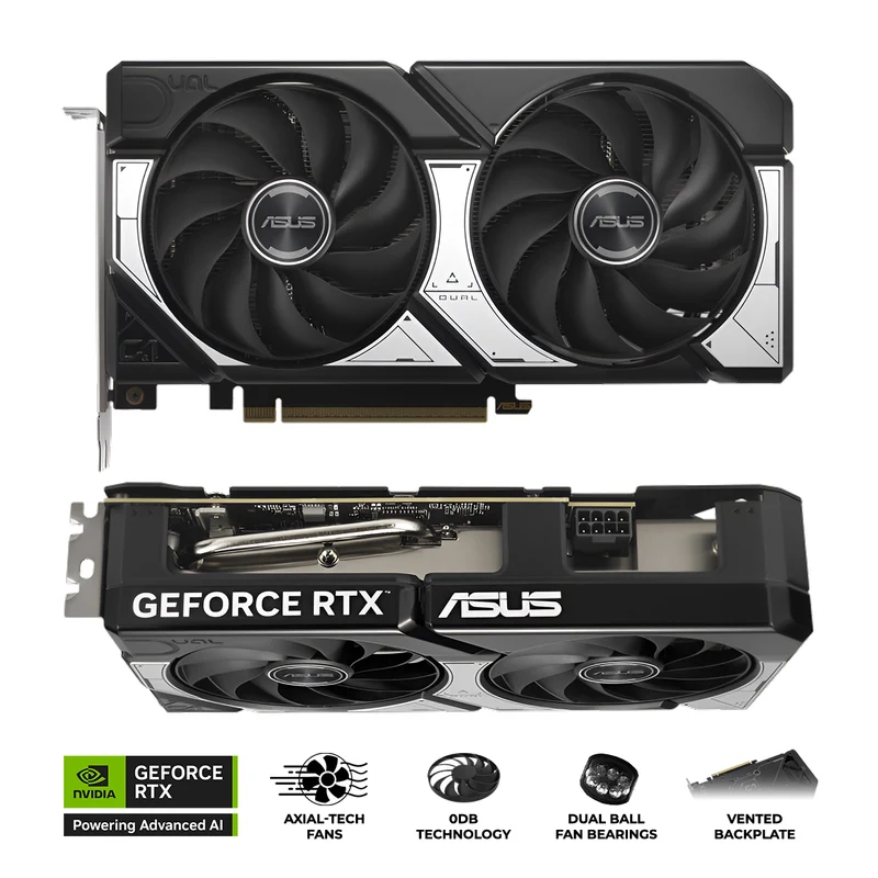 Asus Dual GeForce RTX 5060 Ti OC 16GB GDDR7 Graphics Card